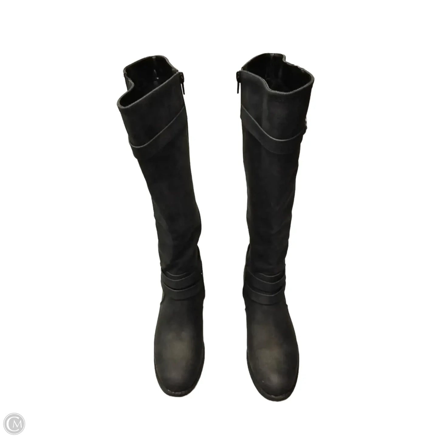 Boots Knee Flats By Maurices In Grey, Size: 8