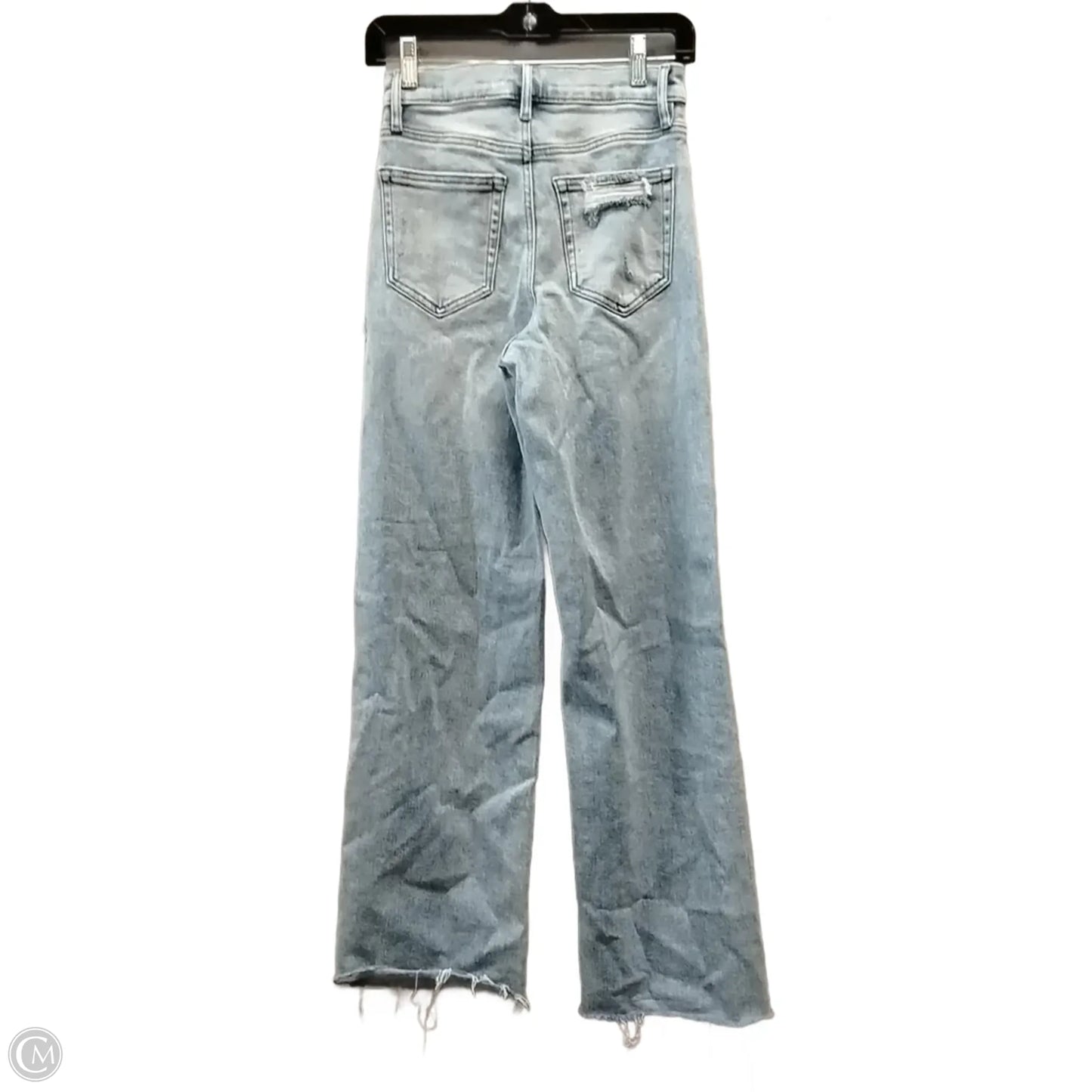 Jeans Wide Leg By Altard State In Blue Denim, Size: 0