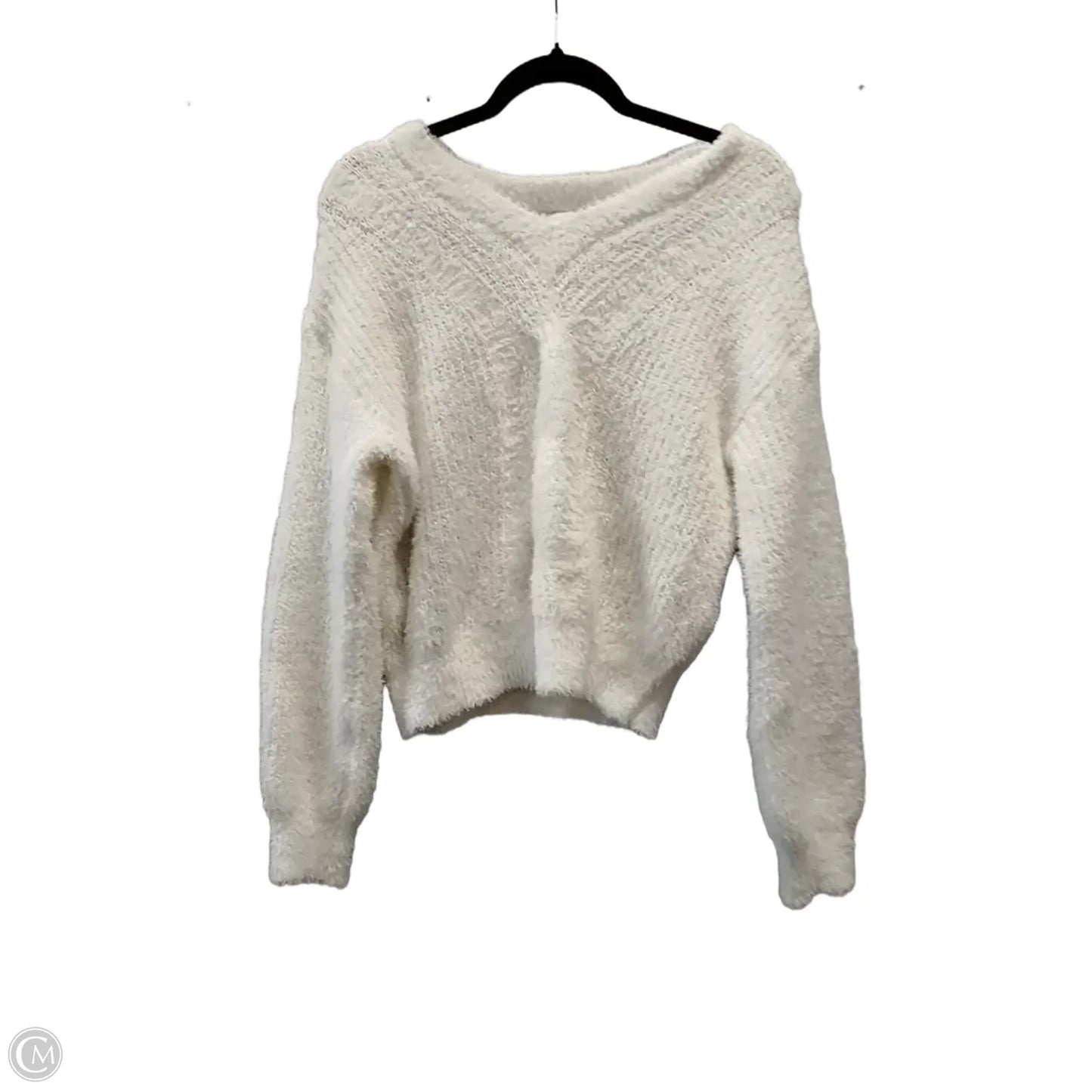 Sweater By Gb In White, Size: S