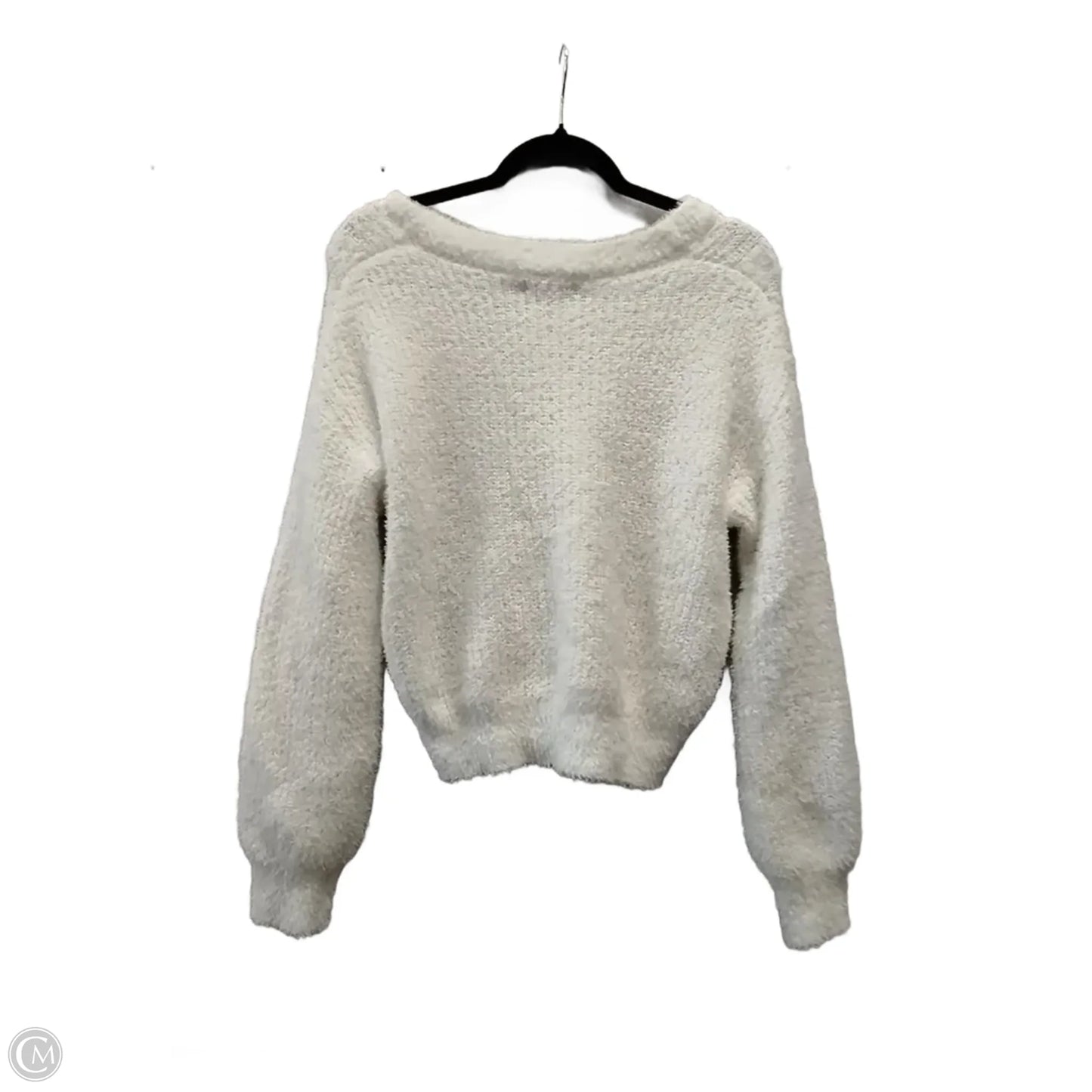 Sweater By Gb In White, Size: S