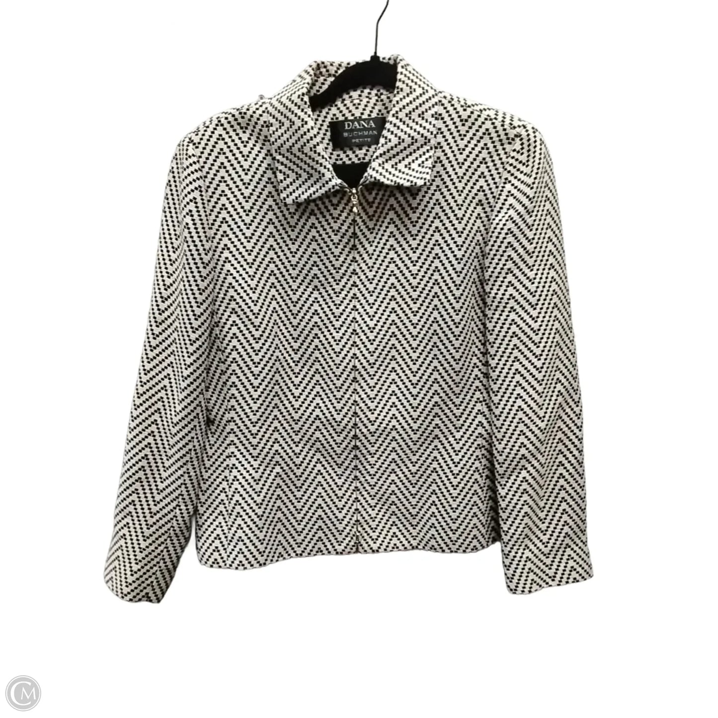 Jacket Other By Dana Buchman In Geometric Pattern, Size: Petite Xs