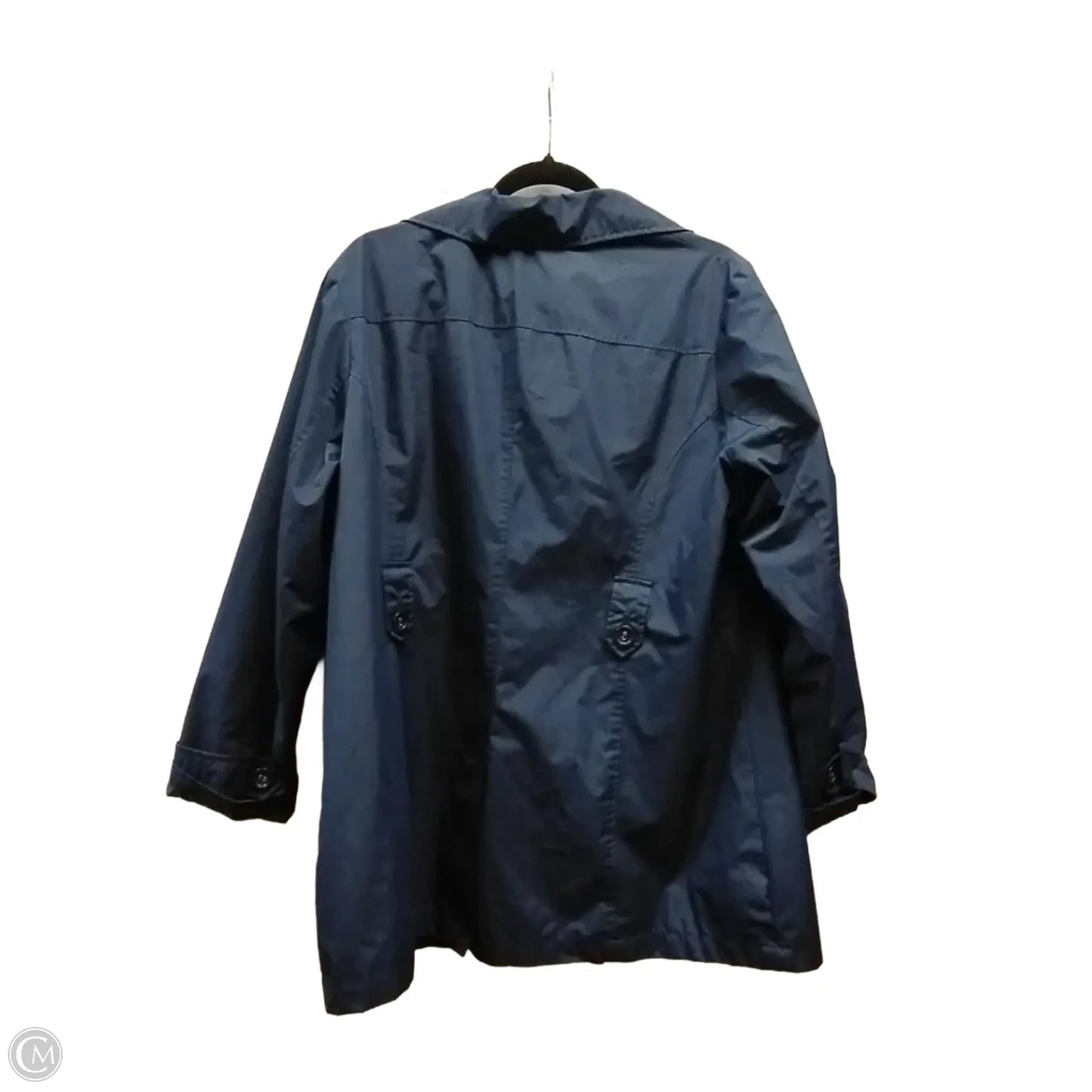 Coat Raincoat By White Stag In Blue, Size: L