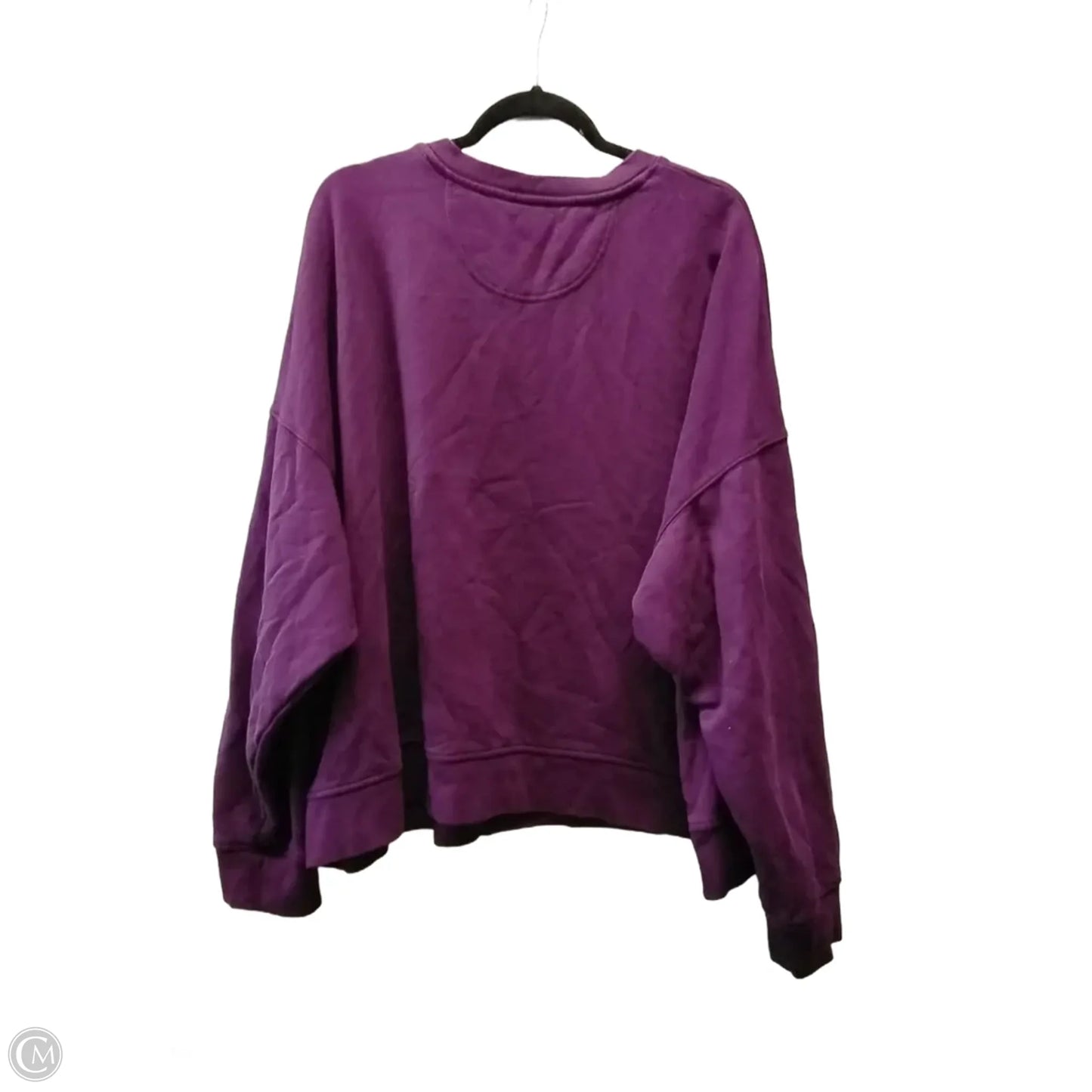Sweatshirt Crewneck By Carhartt In Purple, Size: 3x