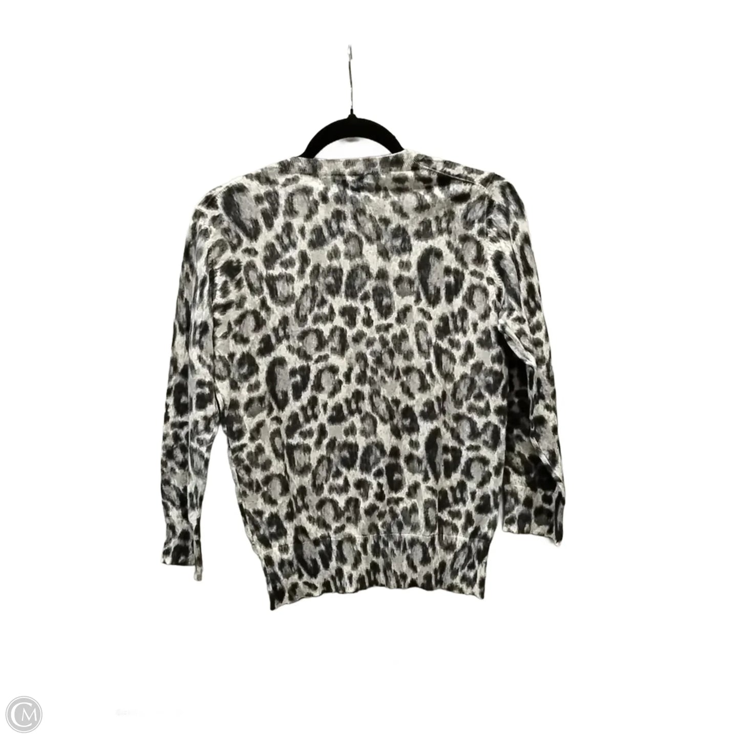 Top Long Sleeve By Banana Republic In Animal Print, Size: M