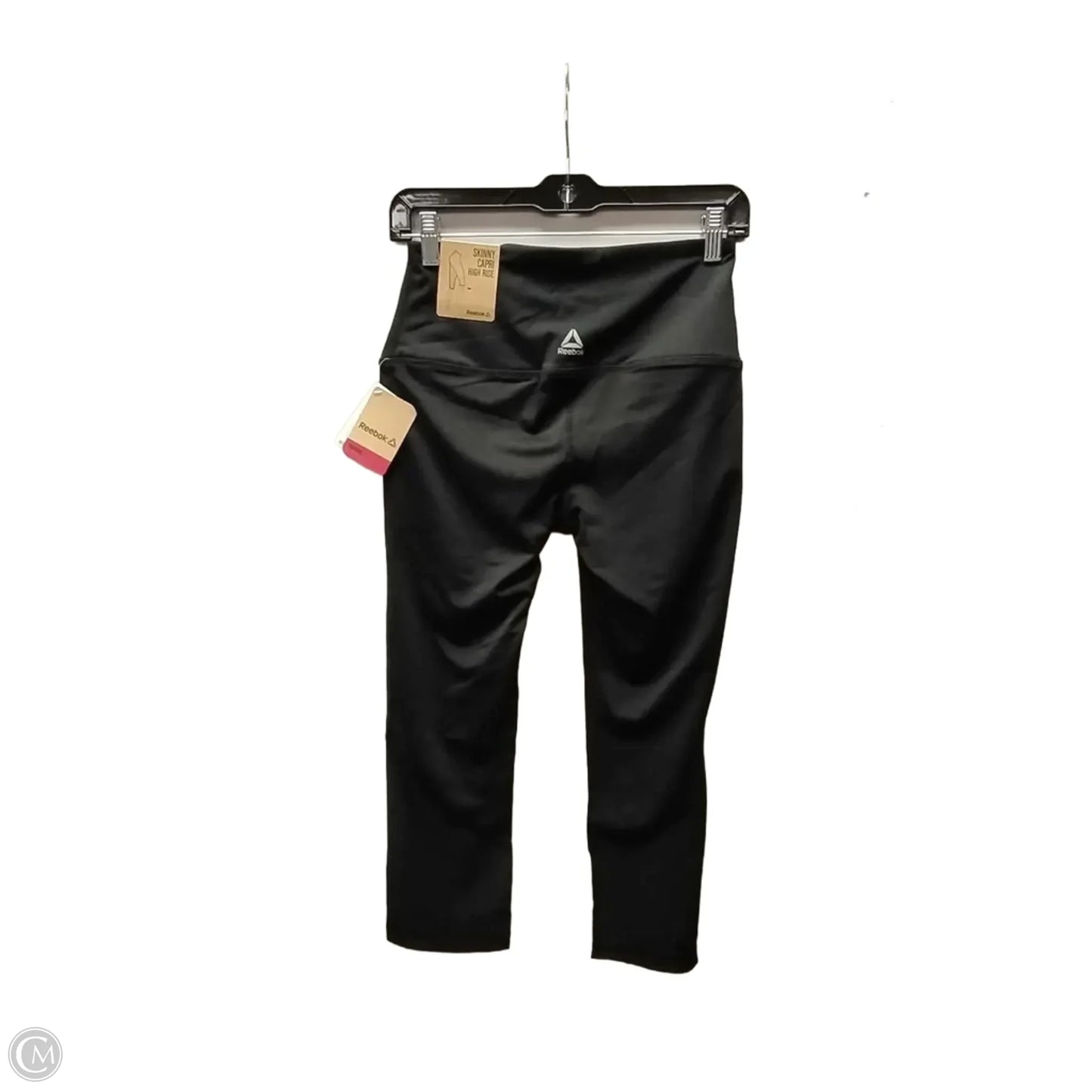 Athletic Leggings By Reebok In Black, Size: S