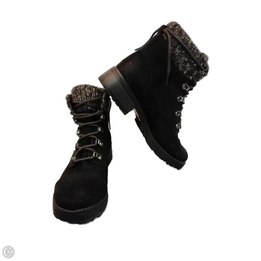 Boots Hiking By Clothes Mentor In Black, Size: 7.5