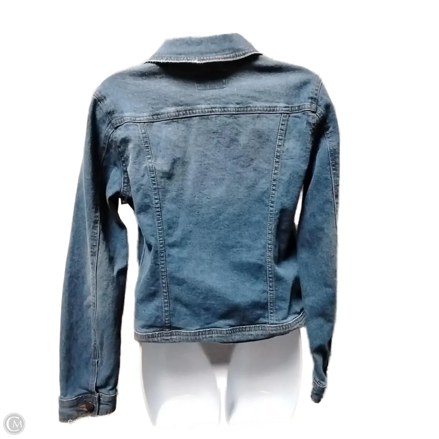 Jacket Denim By Universal Thread In Blue Denim, Size: S