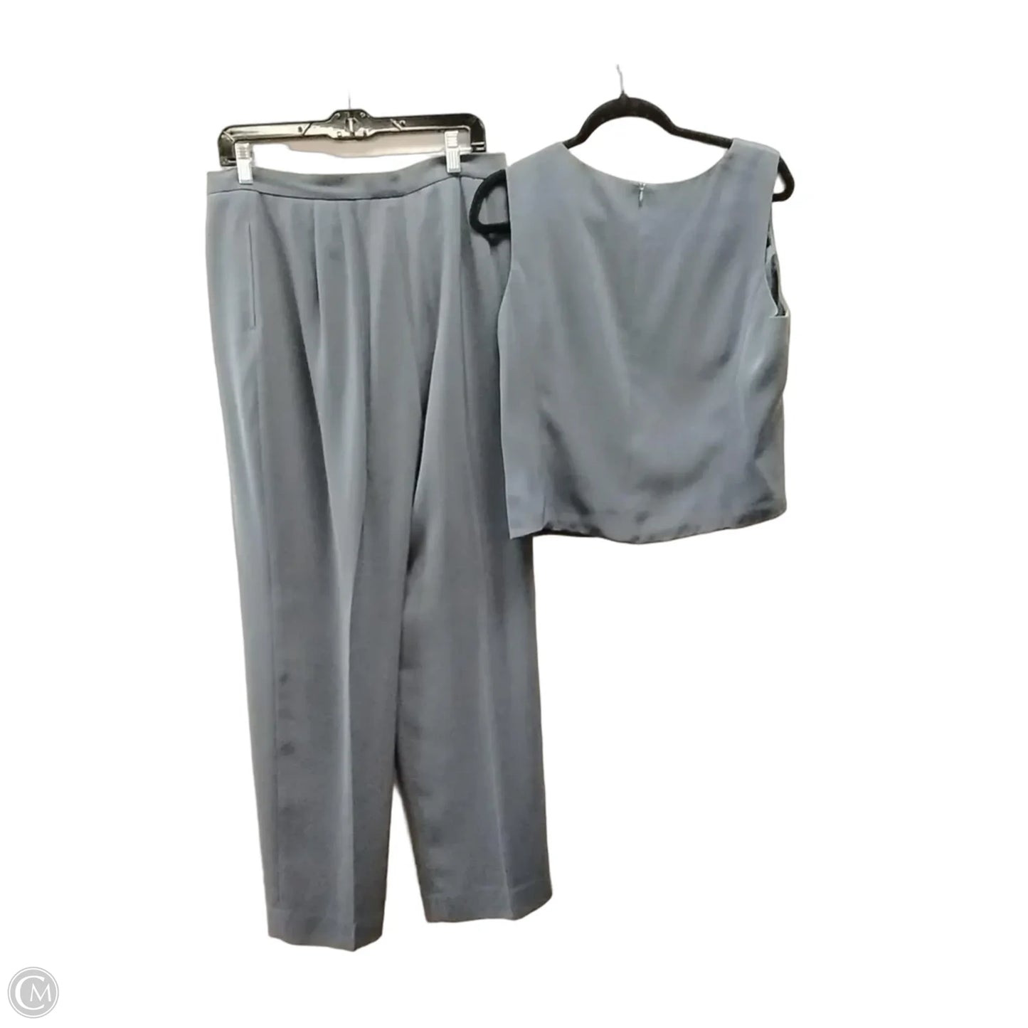 Pants Set 2pc By Cme In Grey, Size: 14