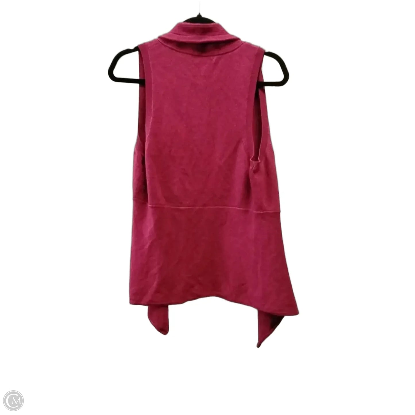 Sweater Cardigan By Banana Republic In Red, Size: M