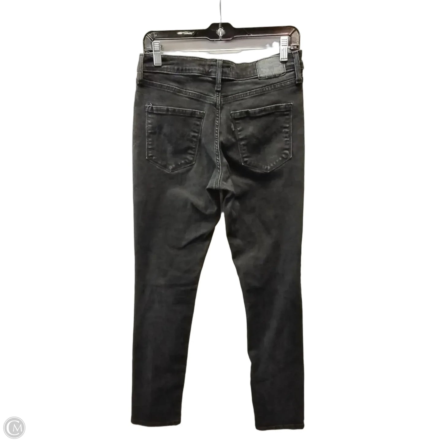 Jeans Skinny By Levis In Black, Size: 29