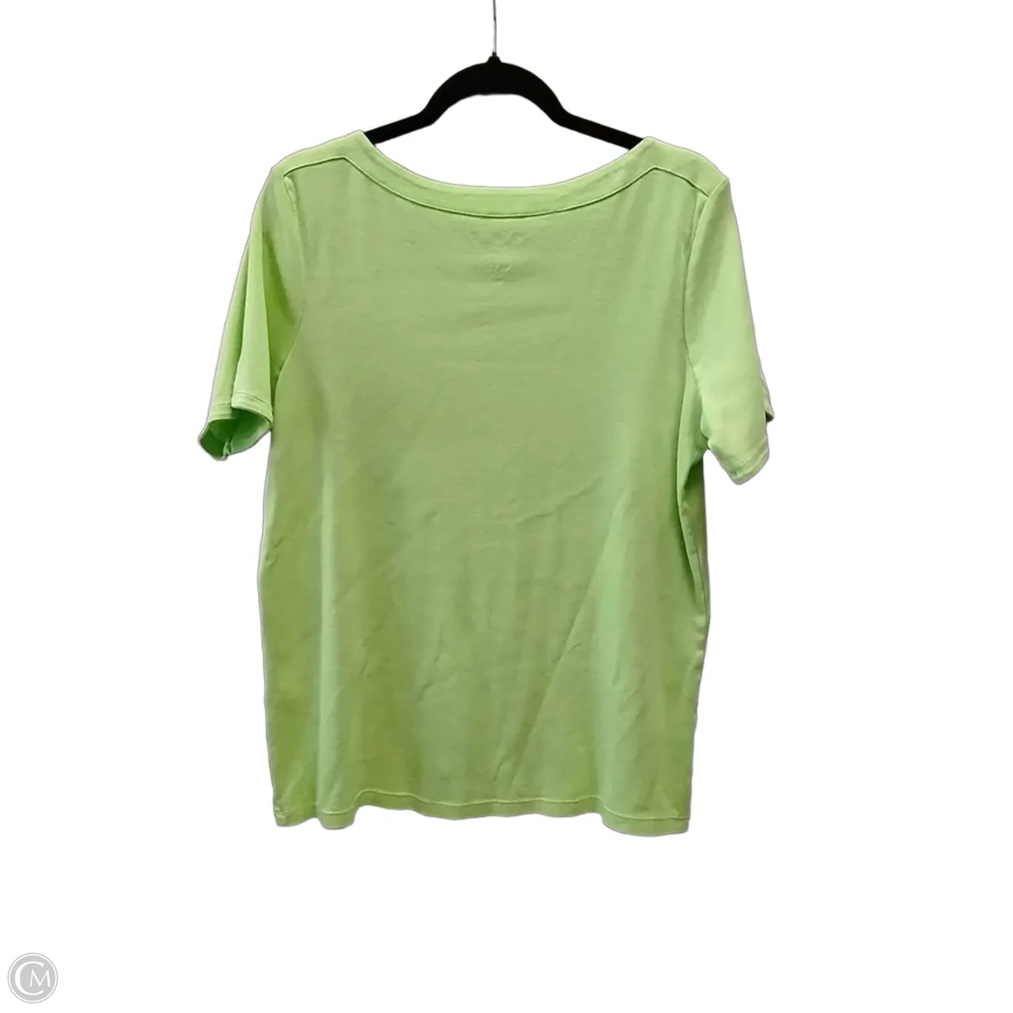 Top Short Sleeve By Chicos In Green, Size: 2