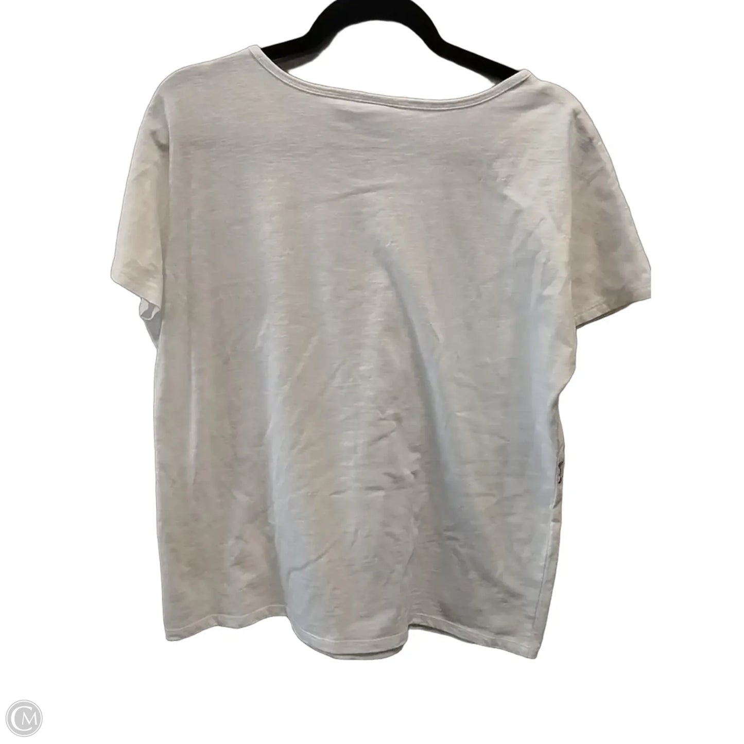 Top Short Sleeve By Chicos In White, Size: 2