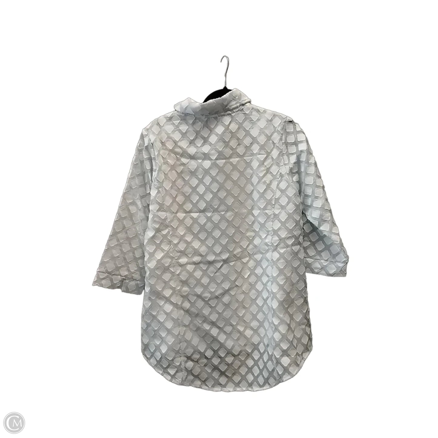 Jacket Other By Cme In Blue & White, Size: M