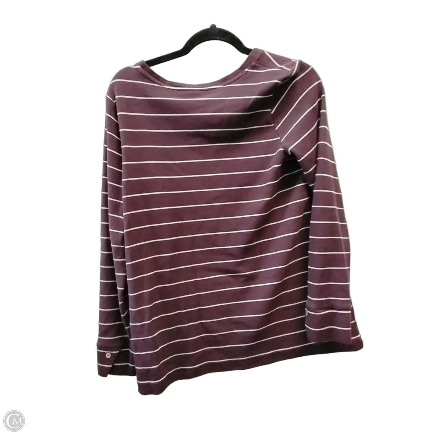 Top Long Sleeve By J. Jill In Striped Pattern, Size: S