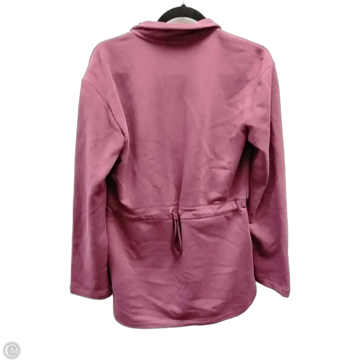 Top Long Sleeve By Adidas In Red, Size: Xs
