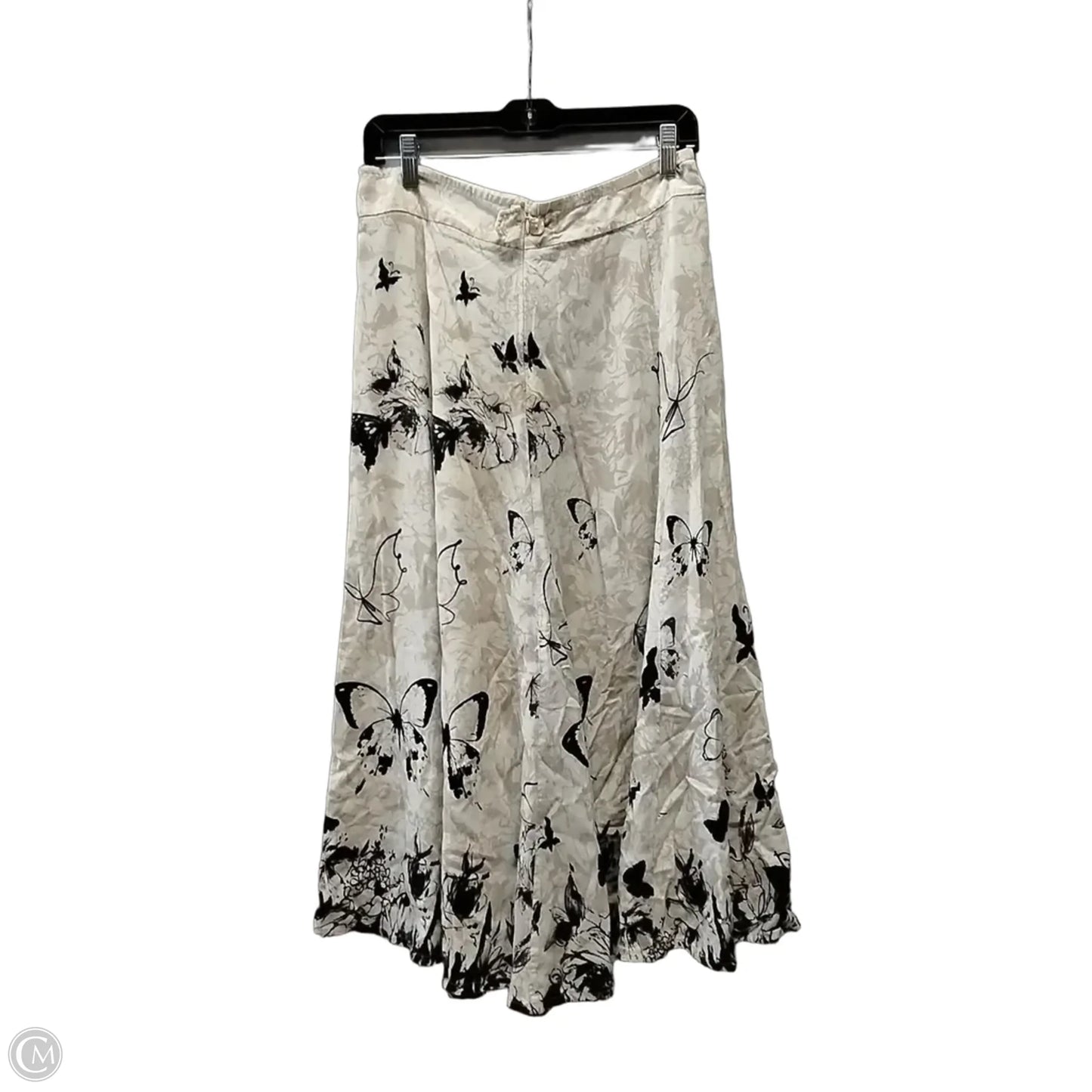 Skirt Midi By Soft Surroundings In Black & Cream, Size: S