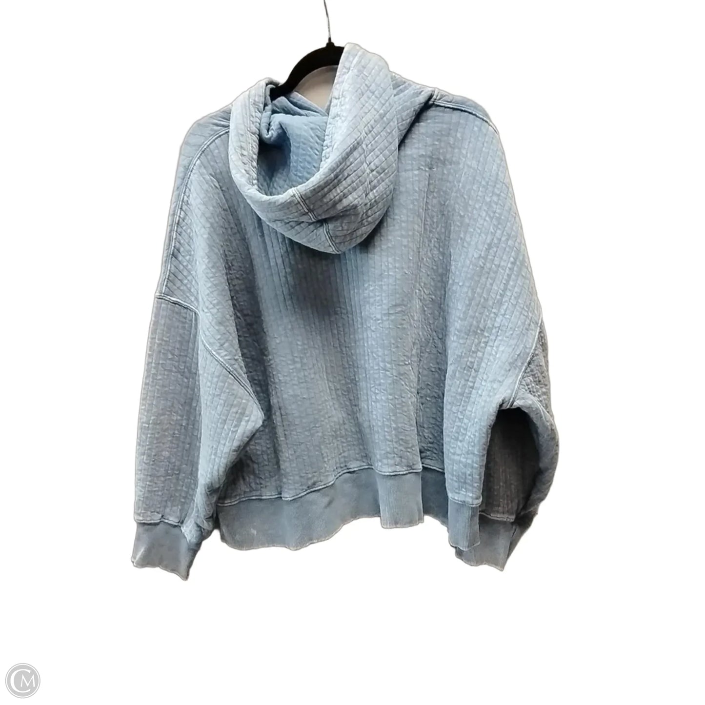 Sweatshirt Hoodie By Weatherproof In Plaid Pattern, Size: Xl
