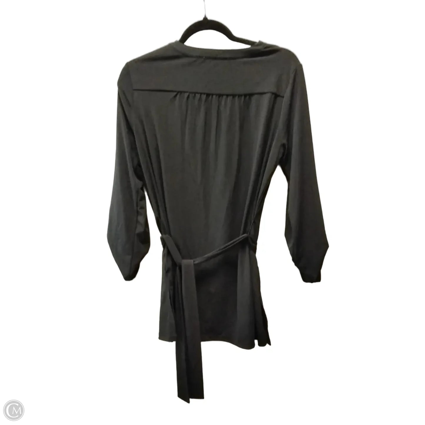 Top Long Sleeve Designer By Michael Kors In Black, Size: M