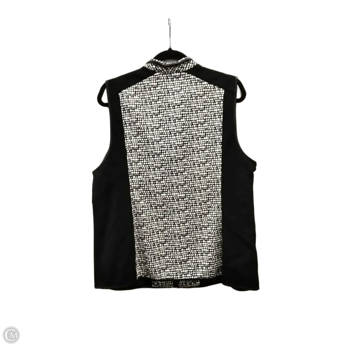 Jacket Other By Chicos In Black & White, Size: S