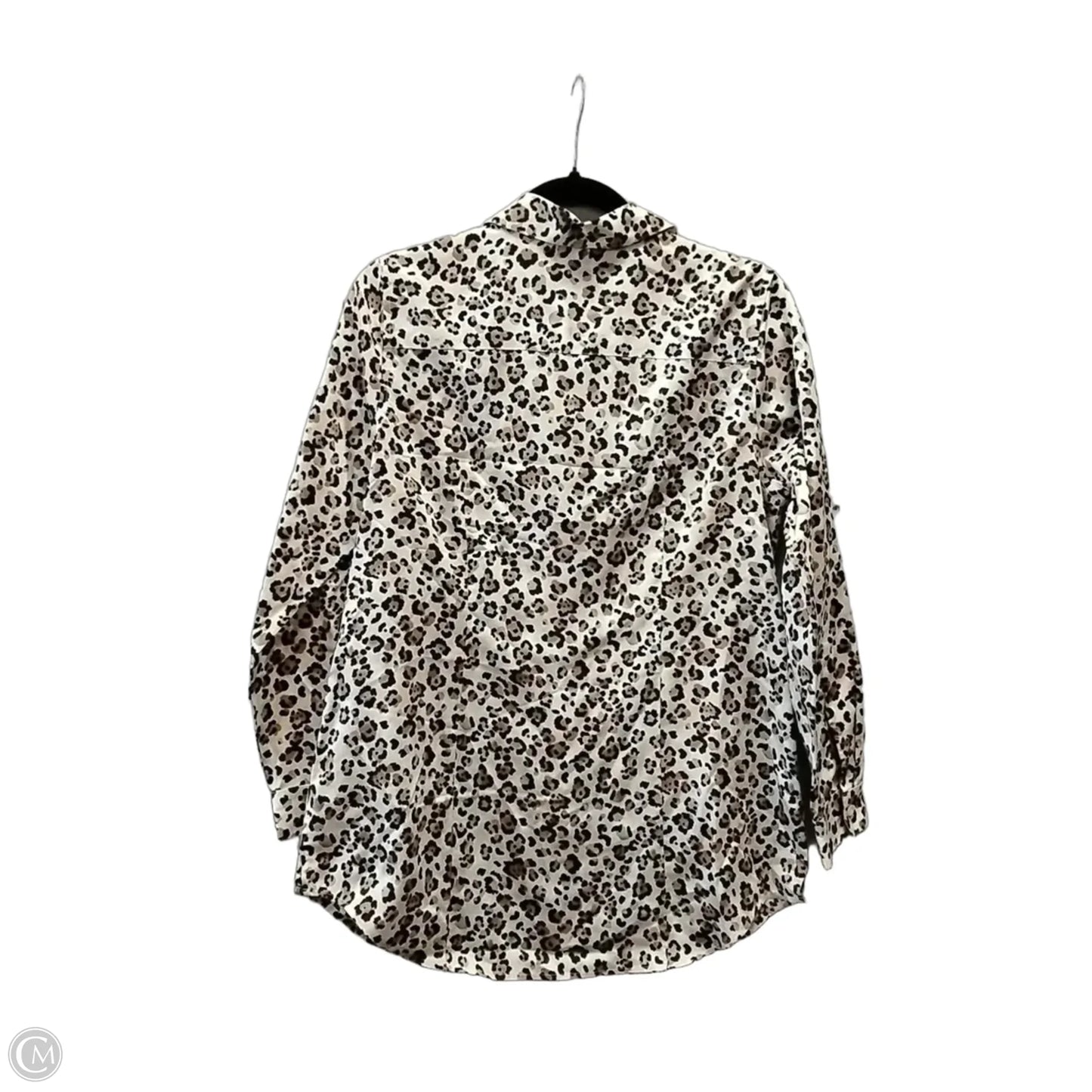 Top Long Sleeve By Chicos In Animal Print, Size: Xs
