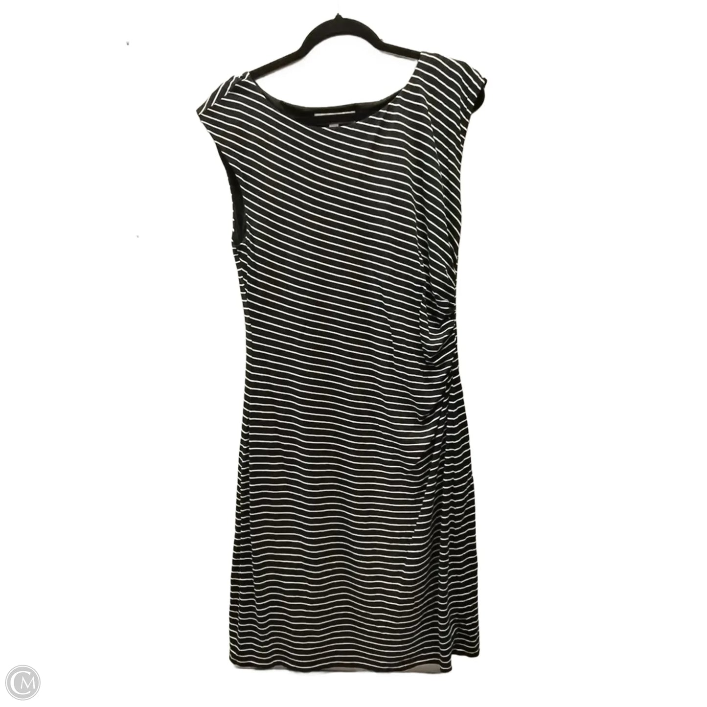 Dress Casual Maxi By Loft In Striped Pattern, Size: L