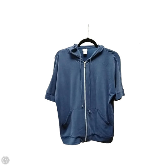 Jacket Other By Chicos In Blue, Size: Xs