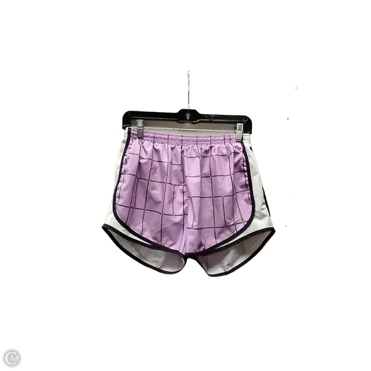 Athletic Shorts By Nike In Purple, Size: M