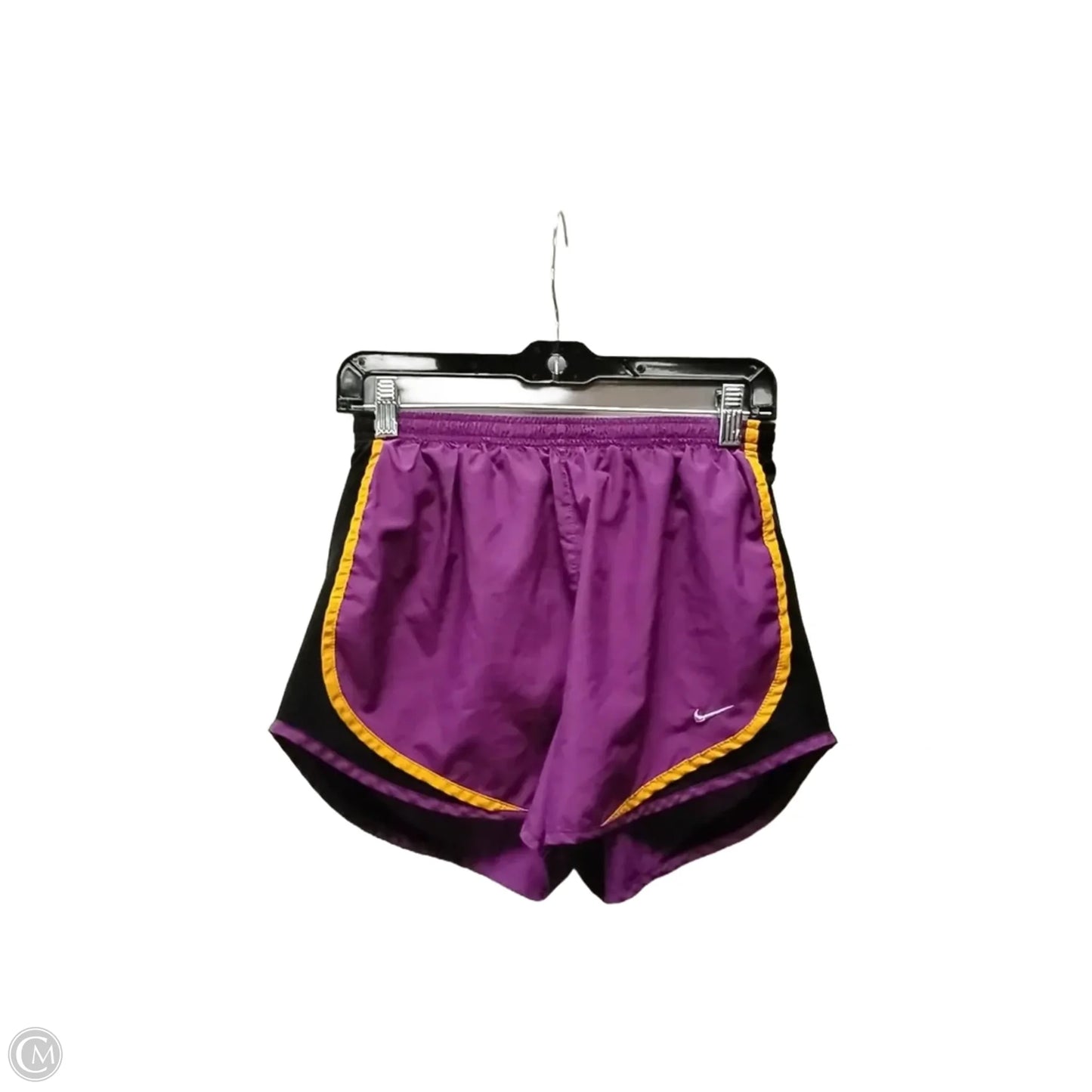 Athletic Shorts By Nike In Purple, Size: M
