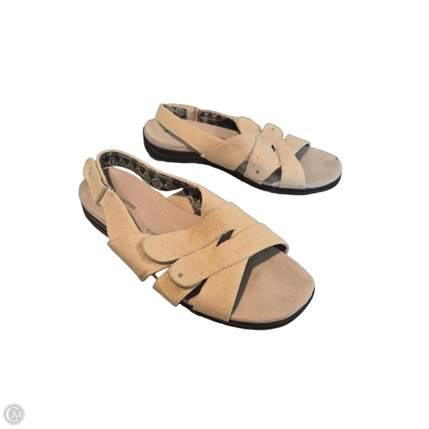 Sandals Flats By Grasshoppers In Tan, Size: 10
