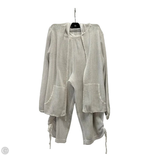 Swimsuit 2pc By Clothes Mentor In White, Size: S