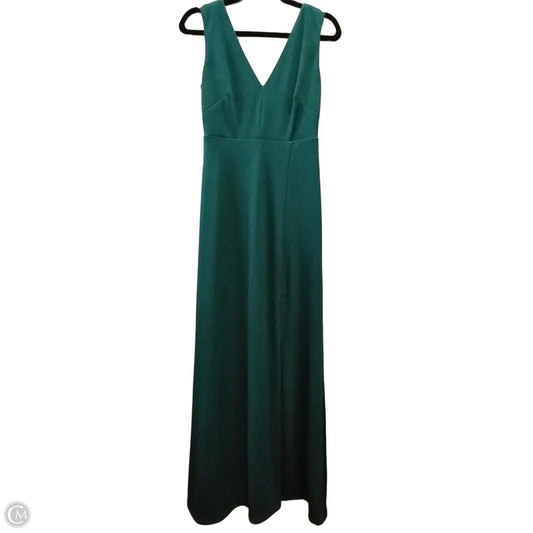 Dress Party Long By Clothes Mentor In Green, Size: S