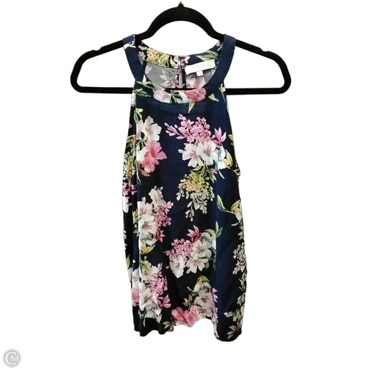 Blouse Short Sleeve By Clothes Mentor In Floral Print, Size: S