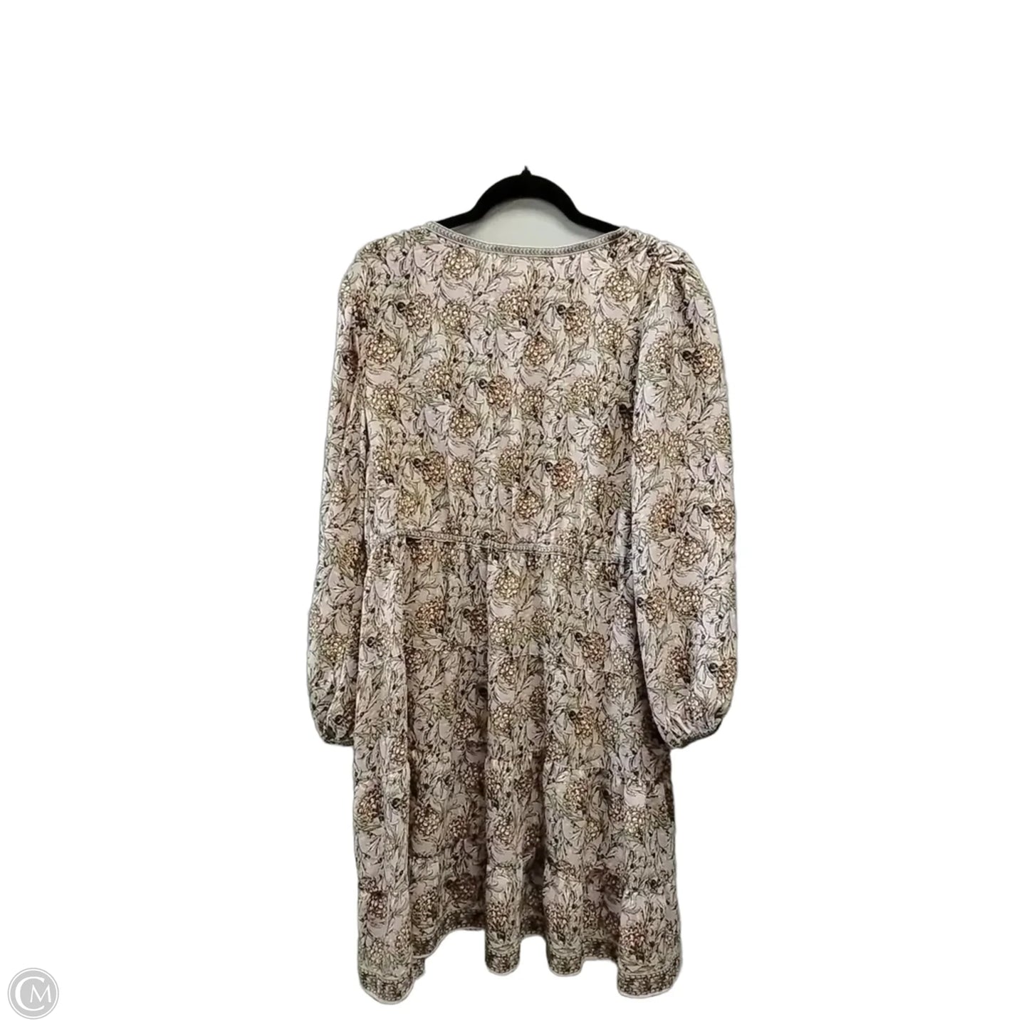 Dress Casual Midi By Max Studio In Floral Print, Size: Xl