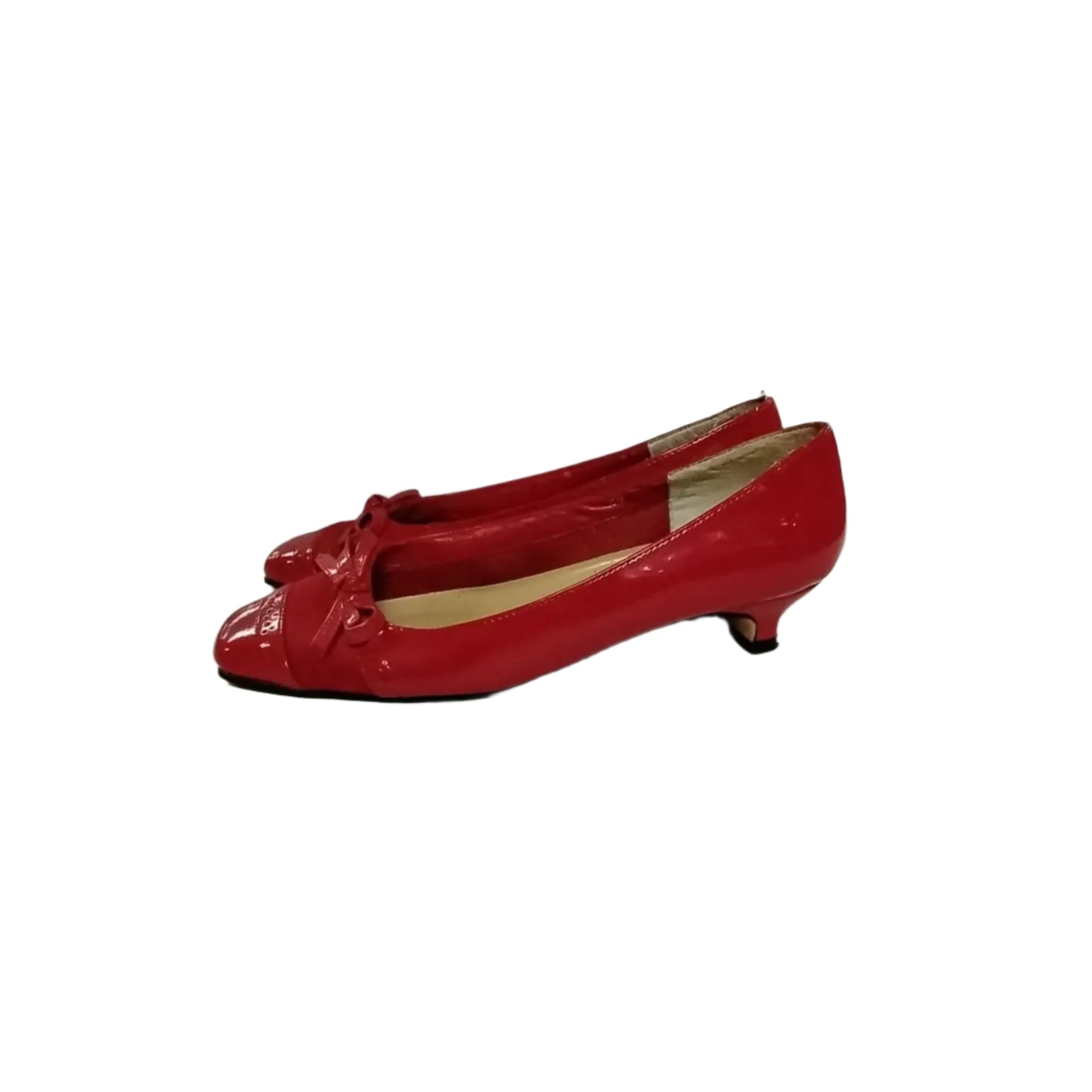 Shoes Heels Kitten By Valley Lane In Red, Size: 6