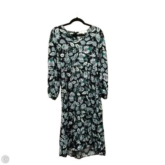 Dress Casual Maxi By Loft In Floral Print, Size: 2
