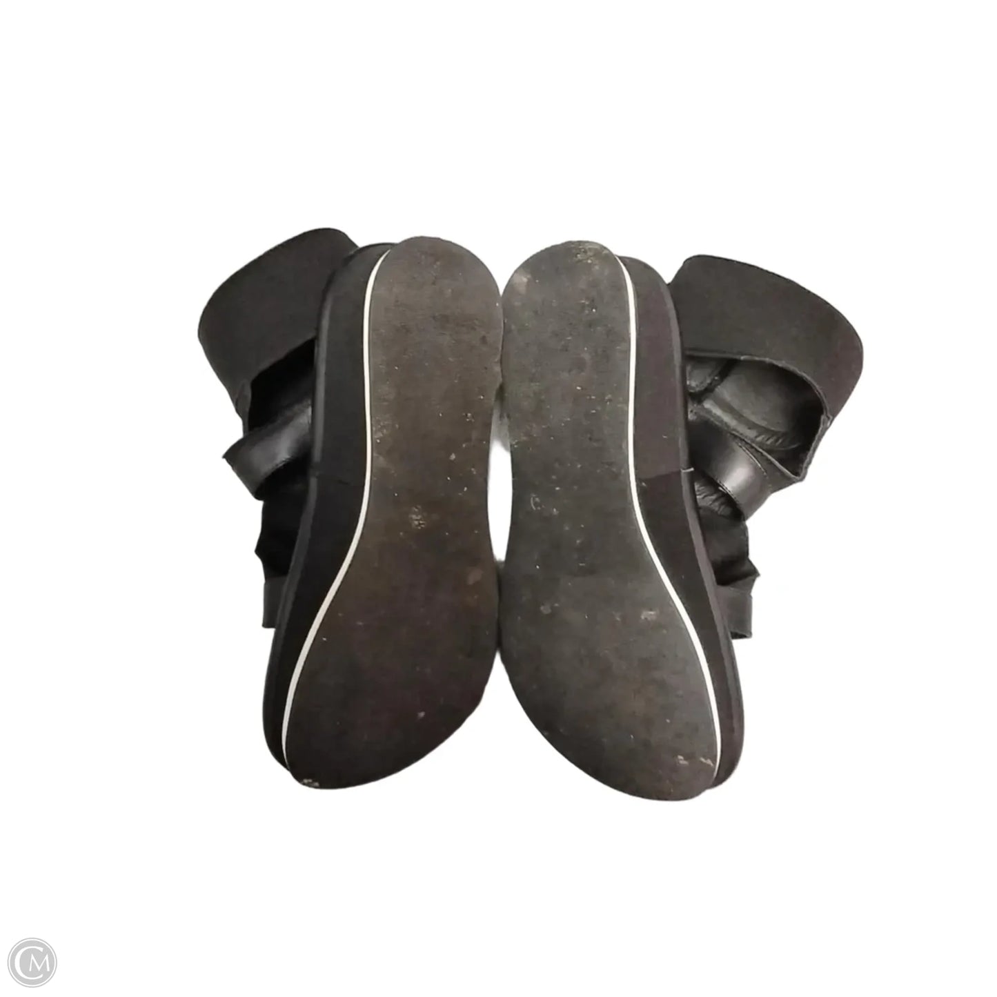 Sandals Heels Block By Max Studio In Black, Size: 8