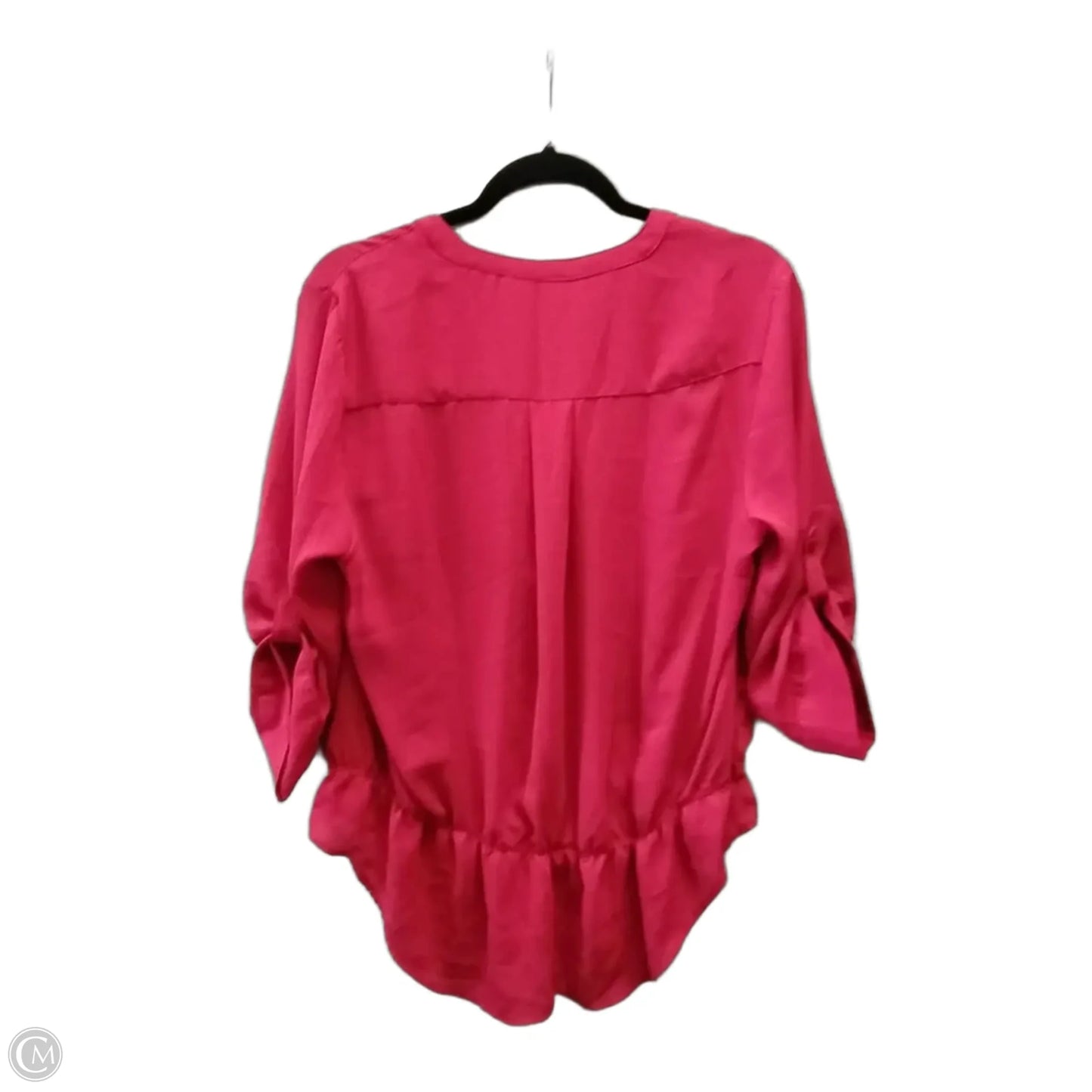 Blouse Long Sleeve By Torrid In Red, Size: L
