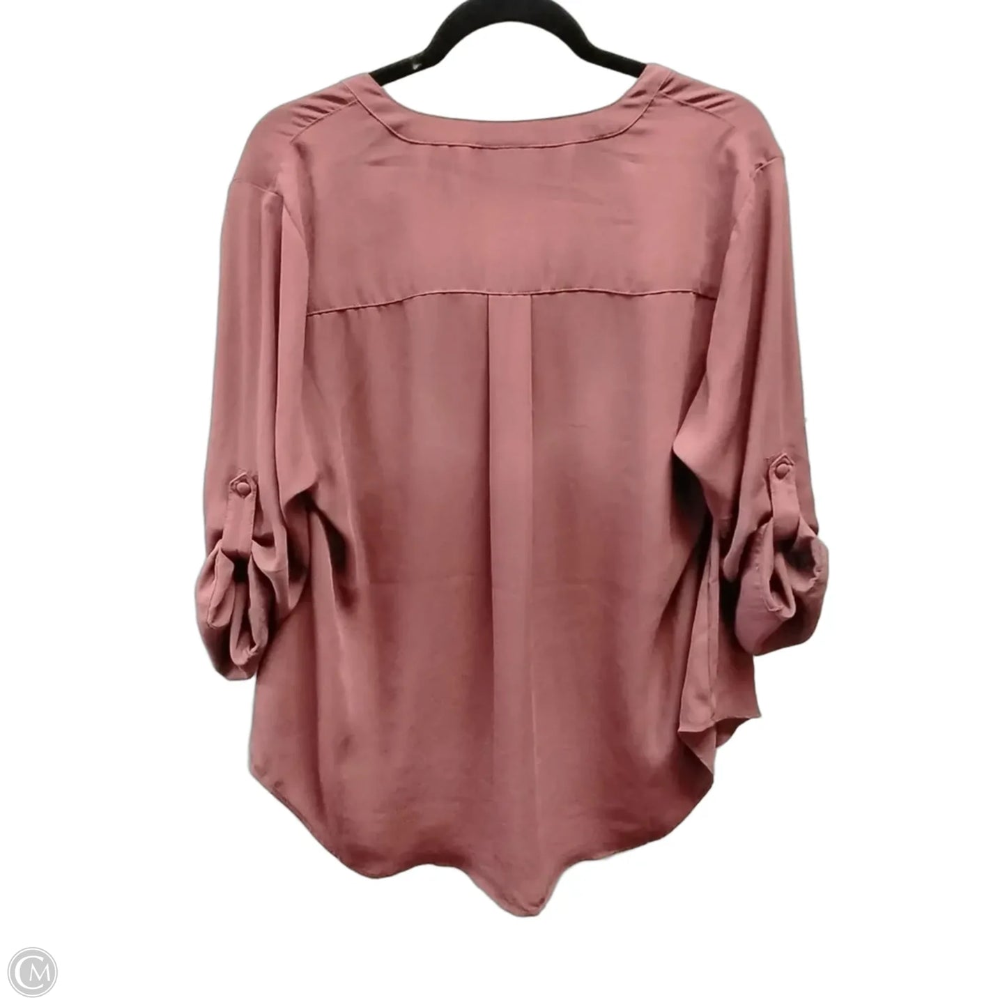 Blouse 3/4 Sleeve By Torrid In Purple, Size: M