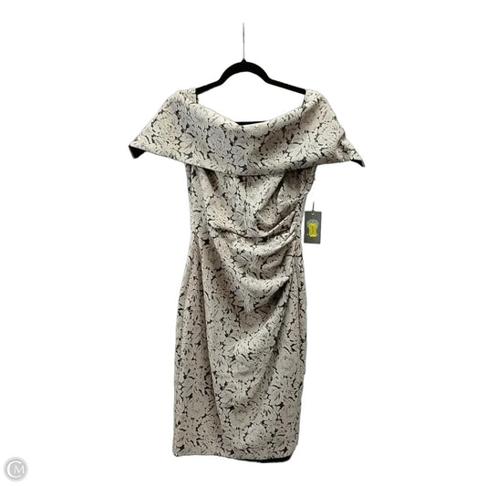 Dress Party Midi By Vince Camuto In Beige, Size: 6