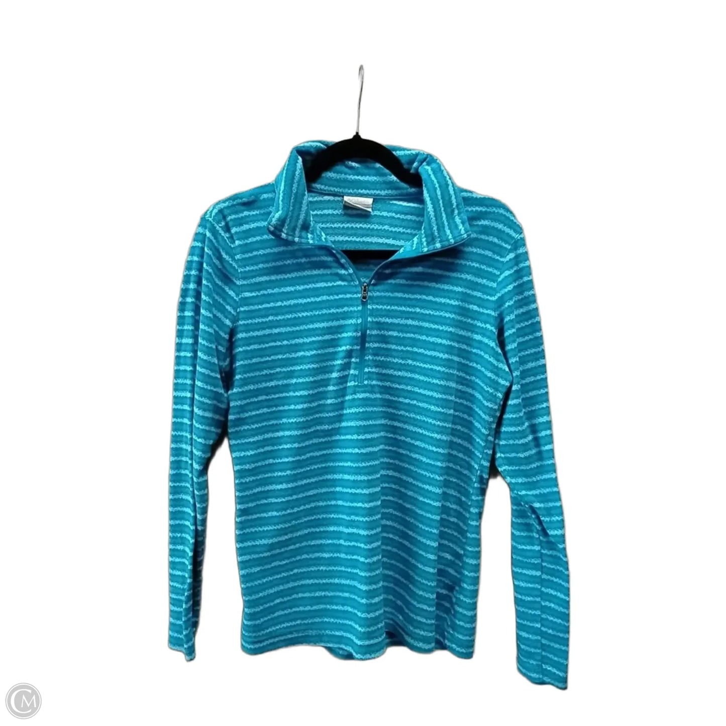 Athletic Sweatshirt Collar By Columbia In Blue, Size: M