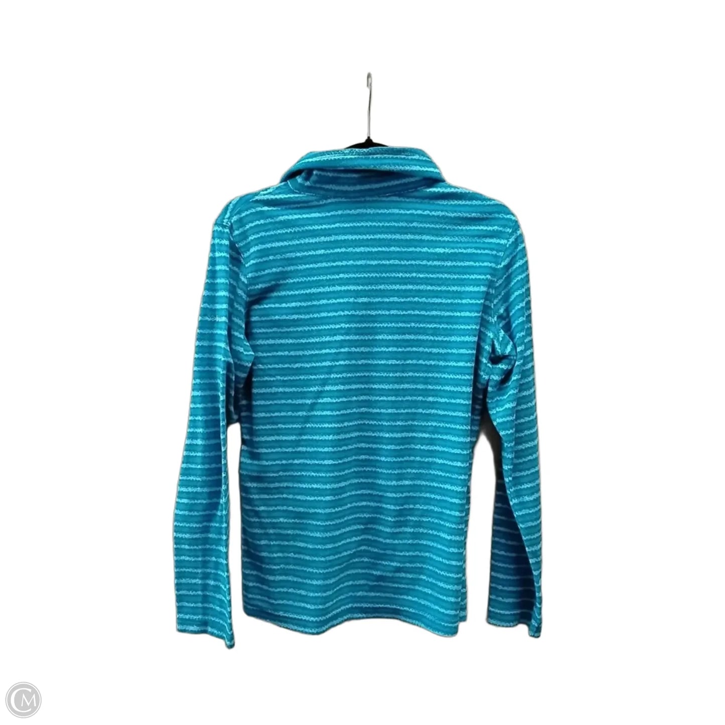 Athletic Sweatshirt Collar By Columbia In Blue, Size: M