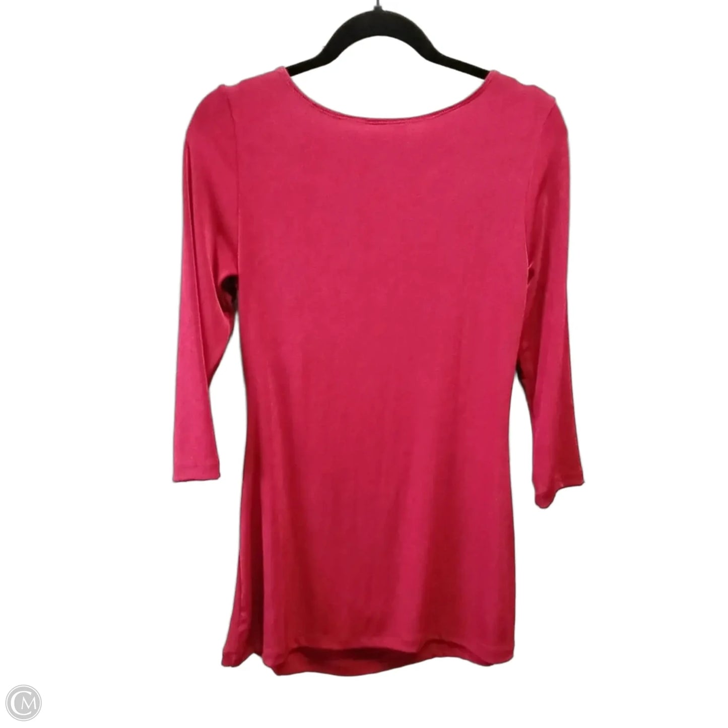 Top Long Sleeve By Chicos In Red, Size: S