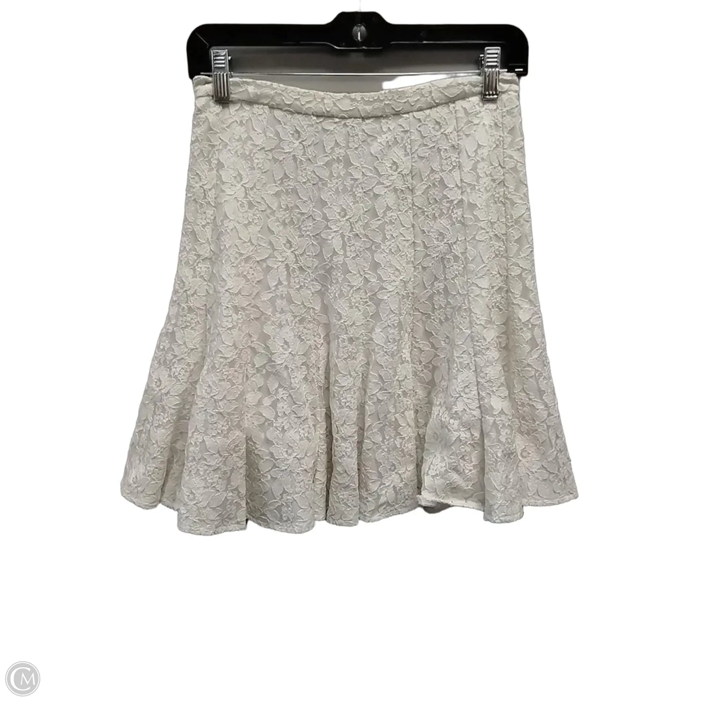 Skirt Mini & Short By Bcbgmaxazria In Cream, Size: 2