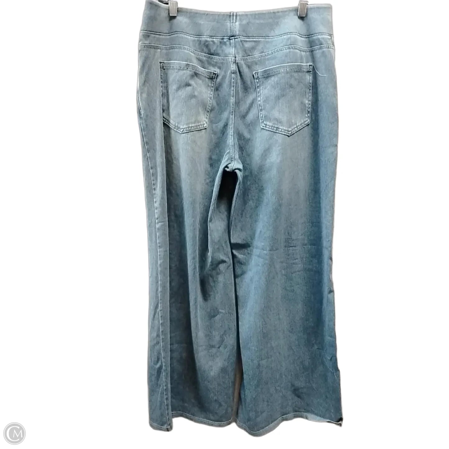 Jeans Wide Leg By Halara In Blue, Size: 14
