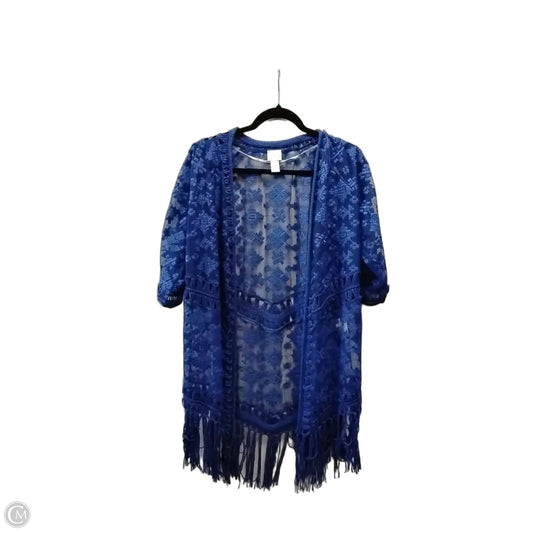 Kimono By Chicos In Blue, Size: S