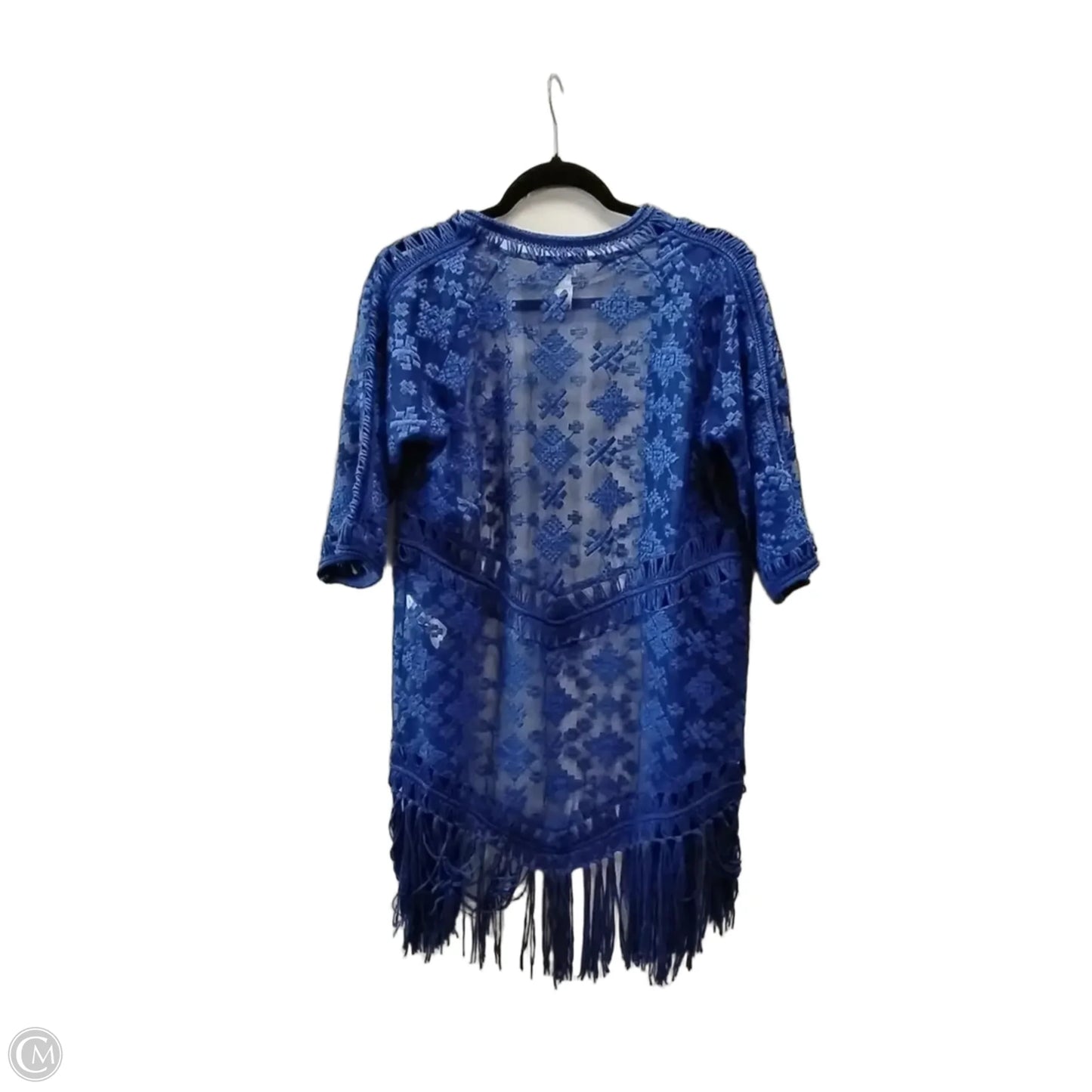 Kimono By Chicos In Blue, Size: S