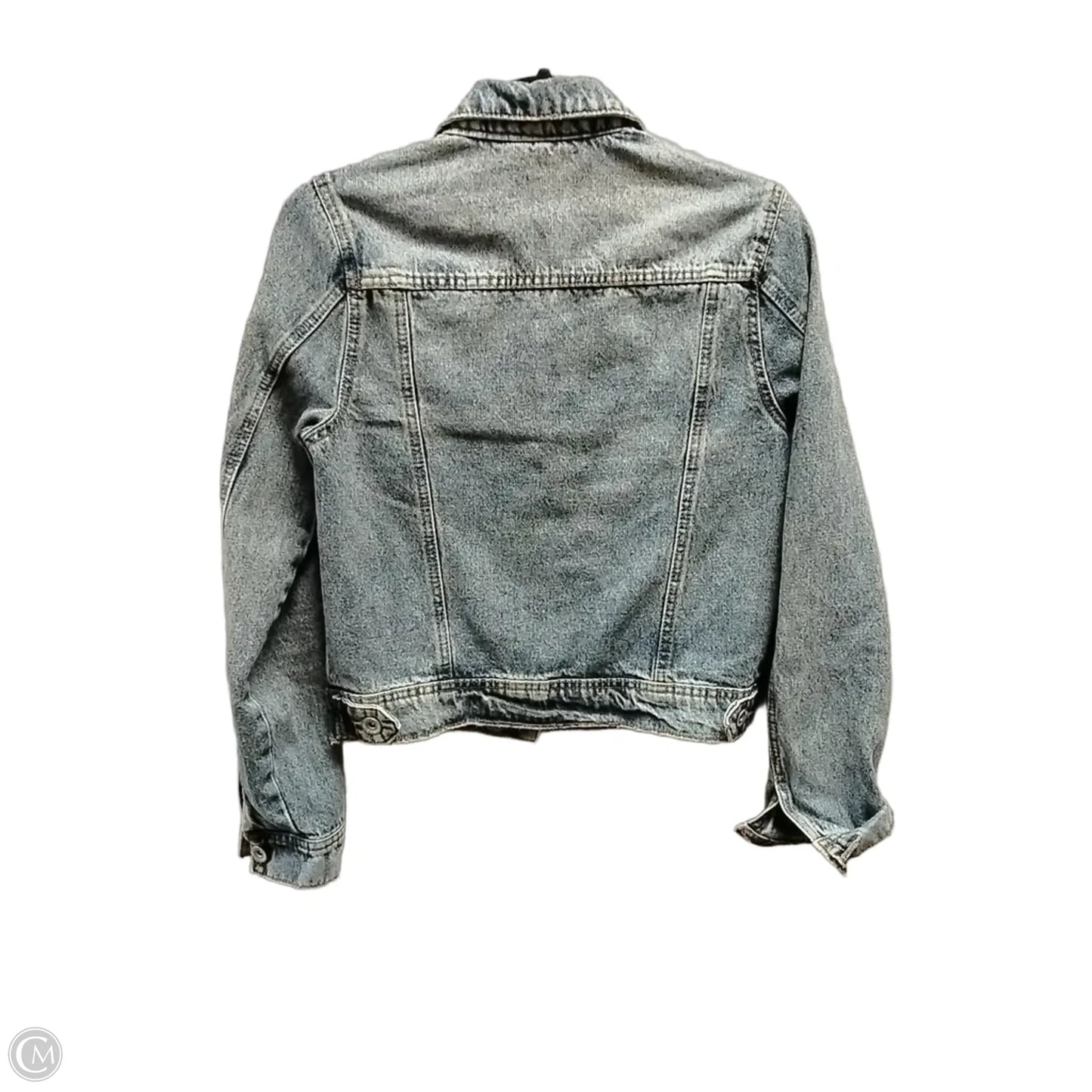 Jacket Denim By Highway In Blue, Size: S