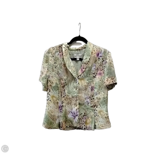 Skirt Set 2pc By Dannyandnicole In Floral Print, Size: 12