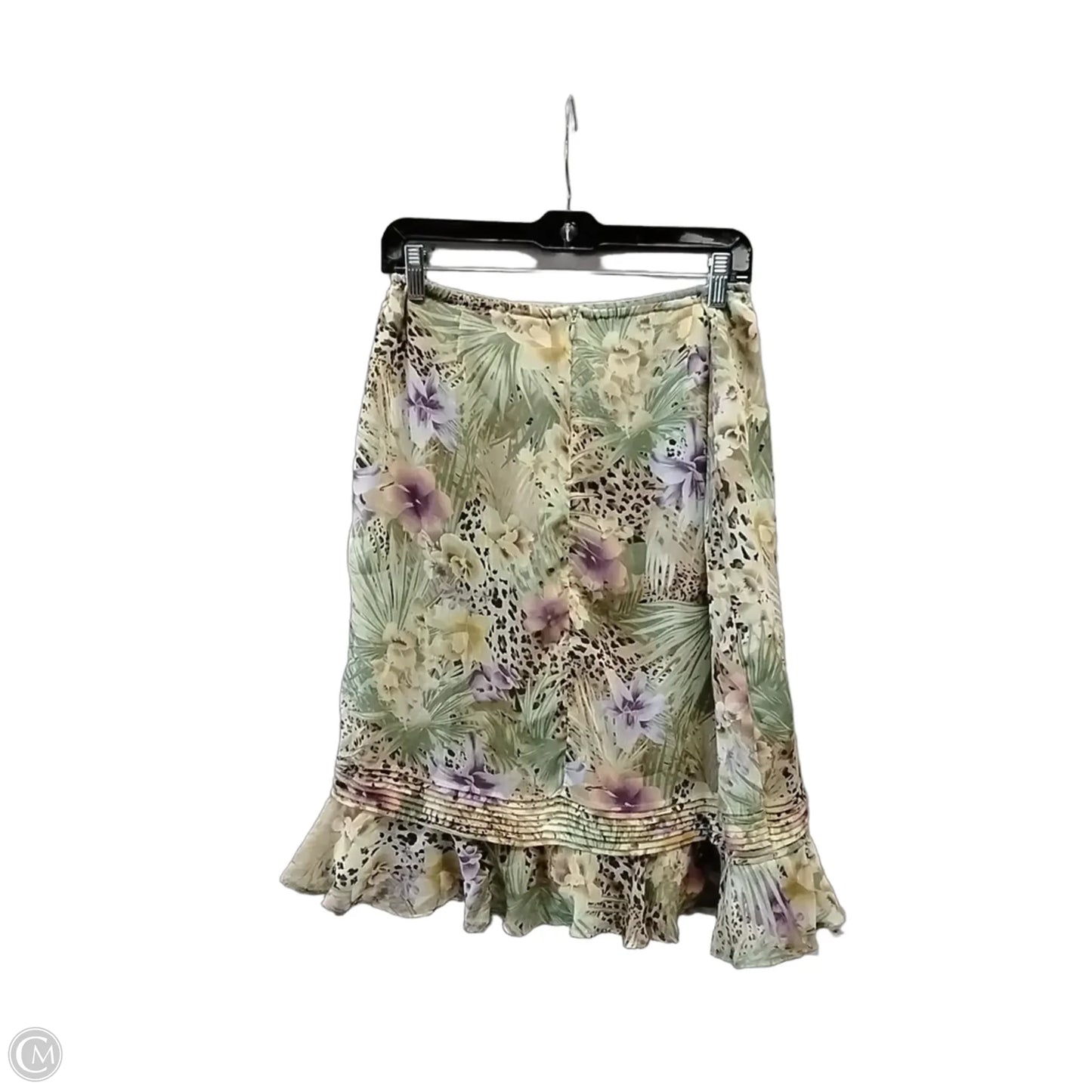 Skirt Set 2pc By Dannyandnicole In Floral Print, Size: 12