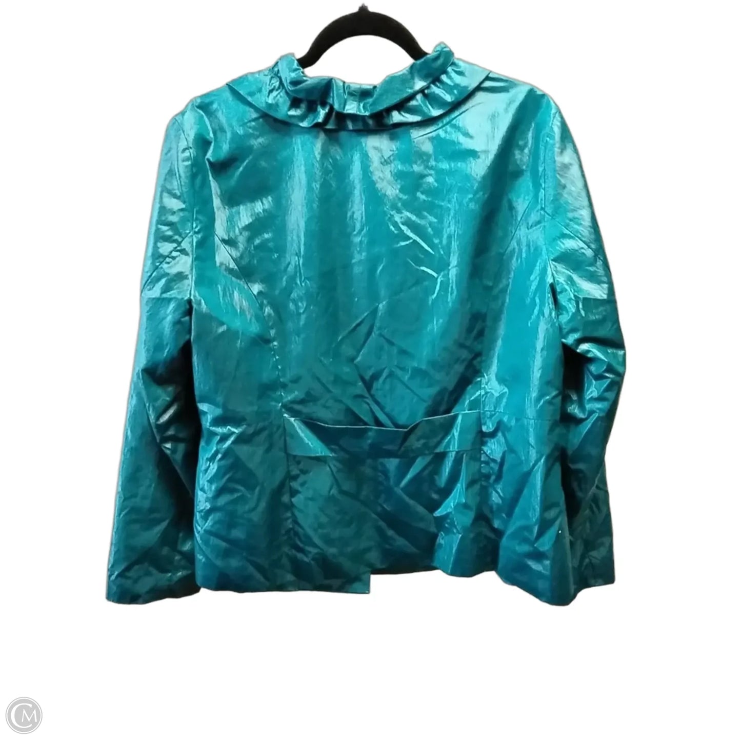 Jacket Other By Cj Banks In Teal, Size: 1x